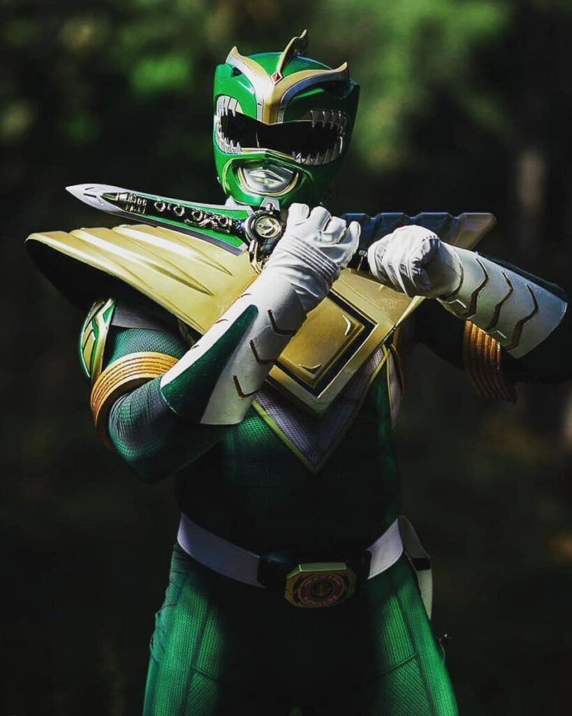 Absolutely Morphing Out With This Green Might Morphing Power Ranger