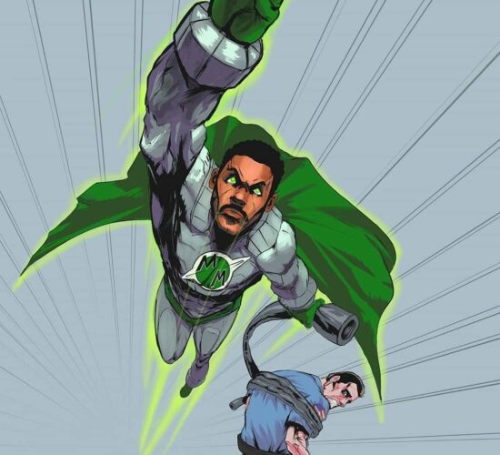 METEOR Man Fan Art Zooming Right At You