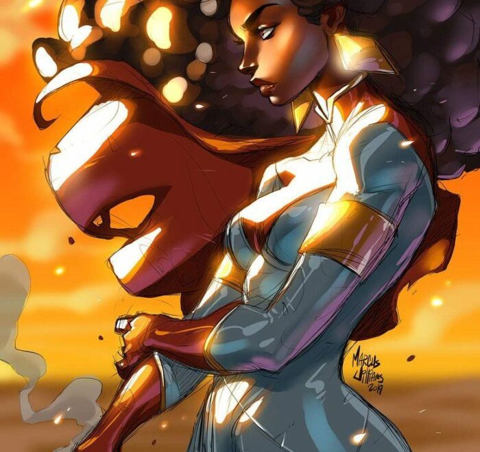 The Super Natural Woman for your Friday. War is coming. MarcusTheVisual TheSu Pantheon Films