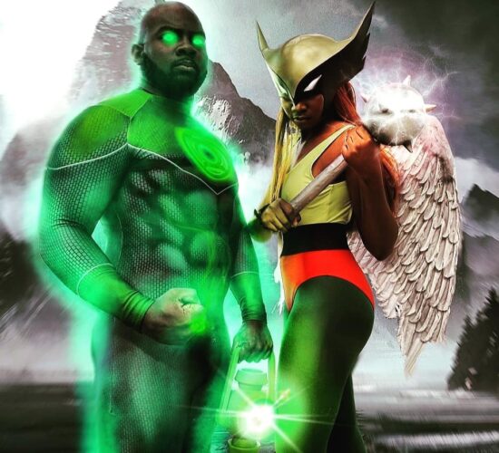 WOW Ridiculously Good Green Lantern HawkGirl Cosplay