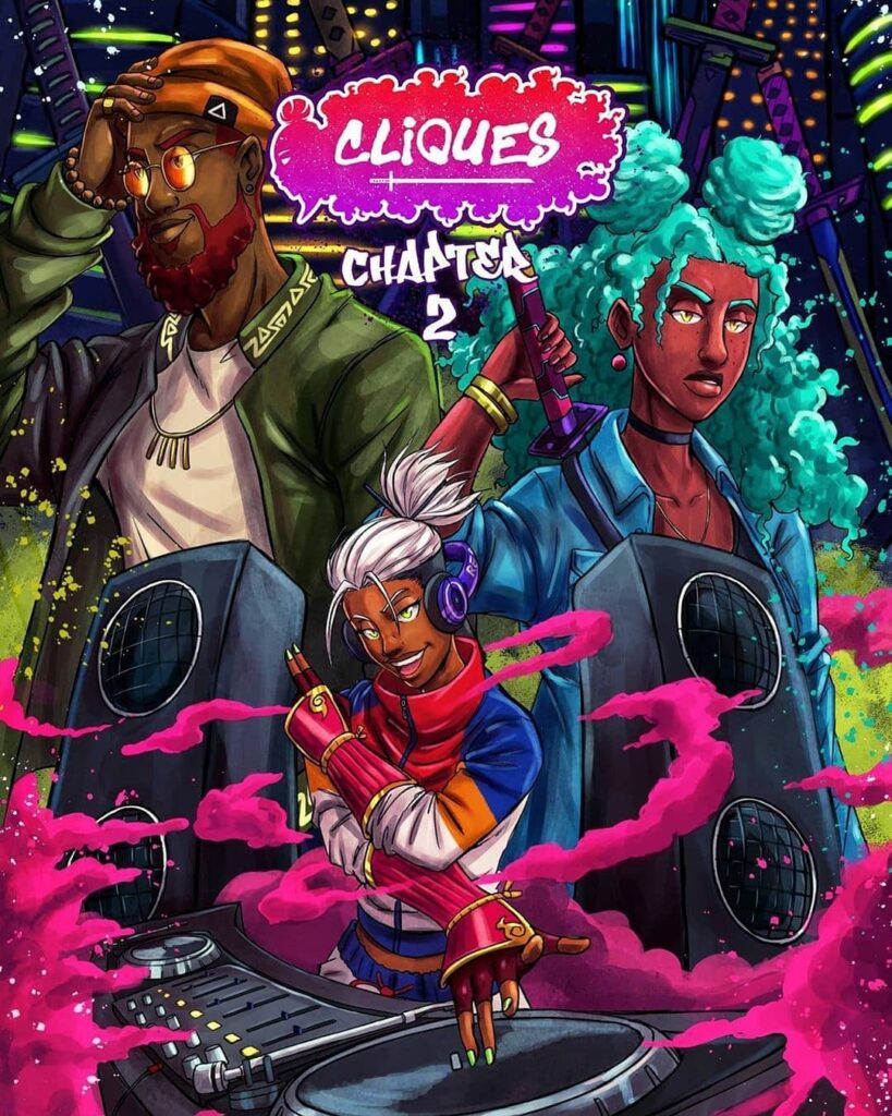The Color Bomb Hip Hop Delight Is Strong In This Clever Comic Cover For Cliques 1