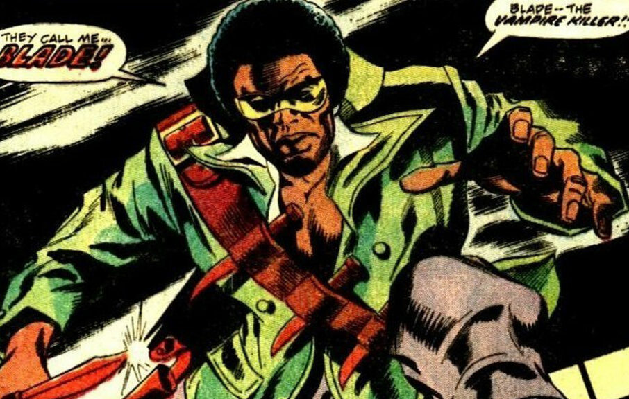 Early Blade Superhero Comic Image Marvel Comics