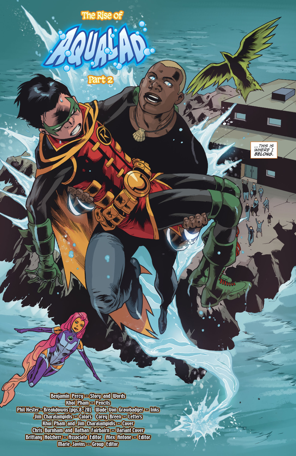 how aqualad joined the teen titans rebirth 4