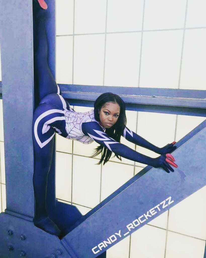 @candy rocketzz Hit That SPIDERMAN Like He Stole Something...